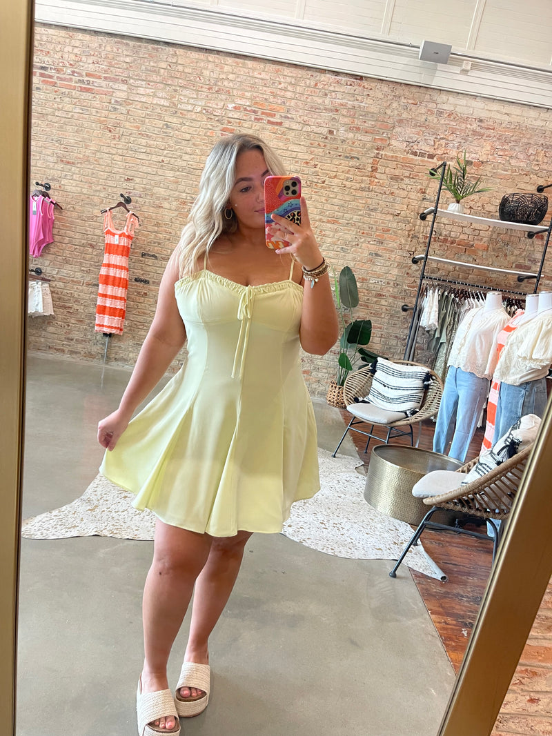 Spring fling mini dress