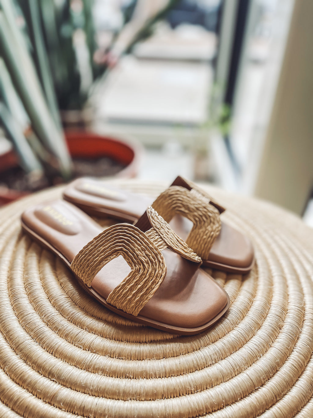 Natalie woven sandals