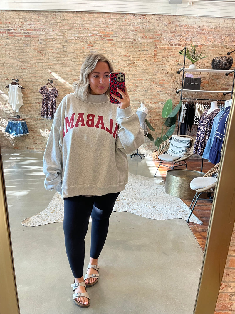 Alabama reversible sweatshirt