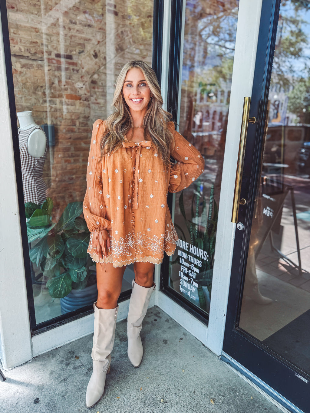 Fall in love mini dress