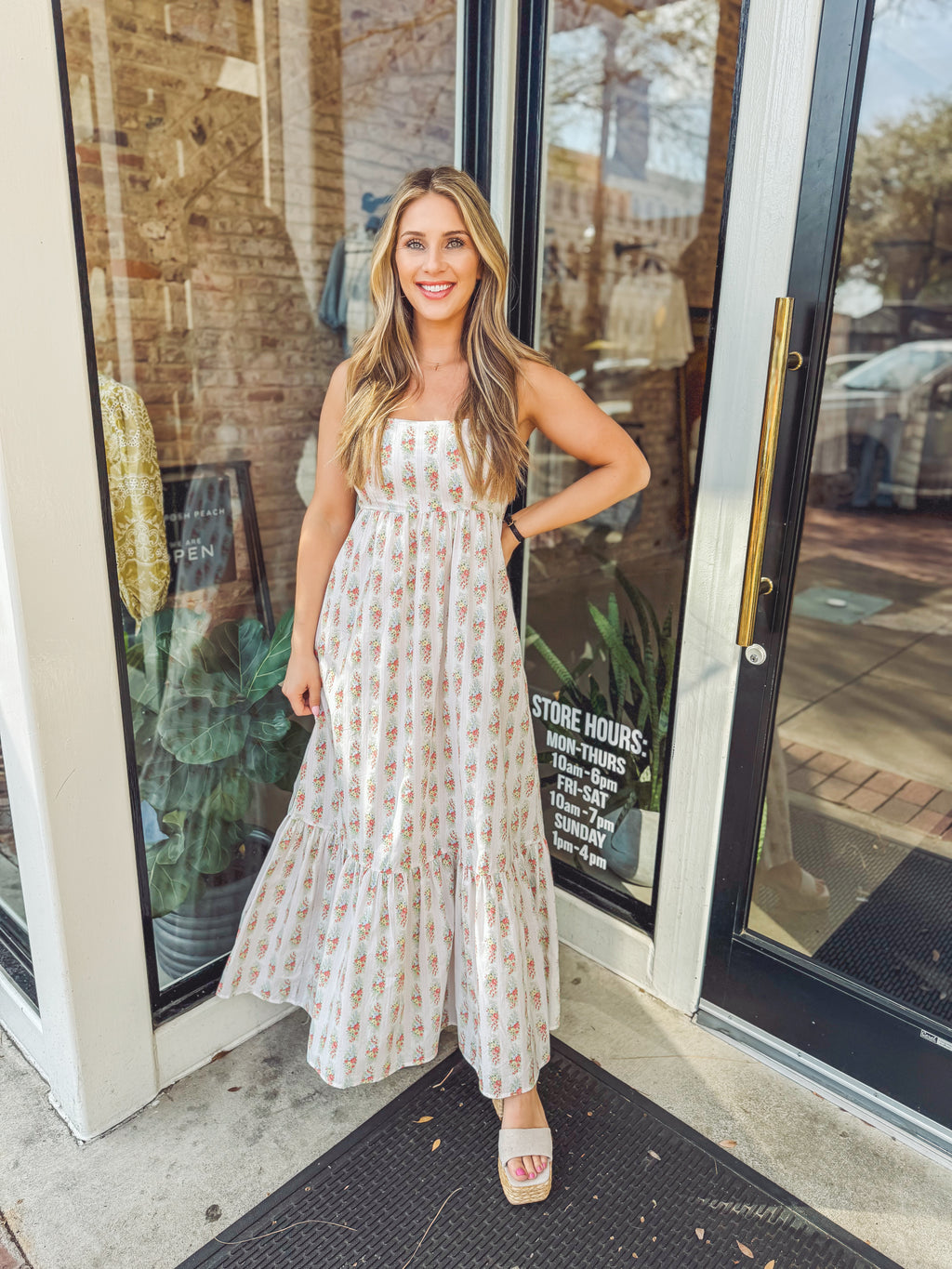 Sunday florals maxi