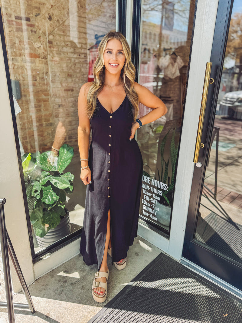 With the flow dress