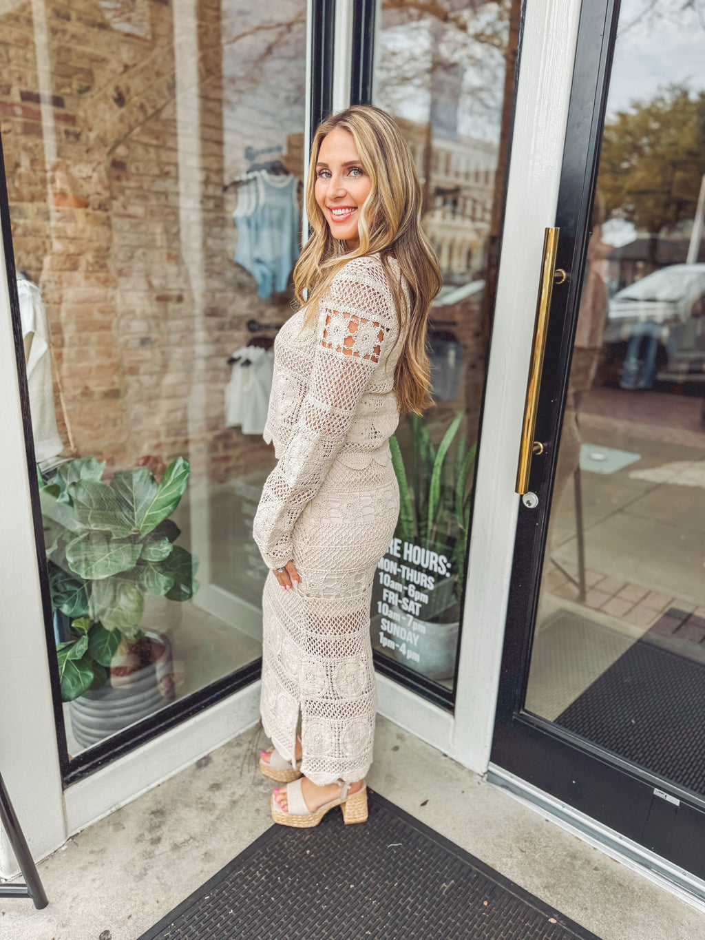 Naturally crochet skirt