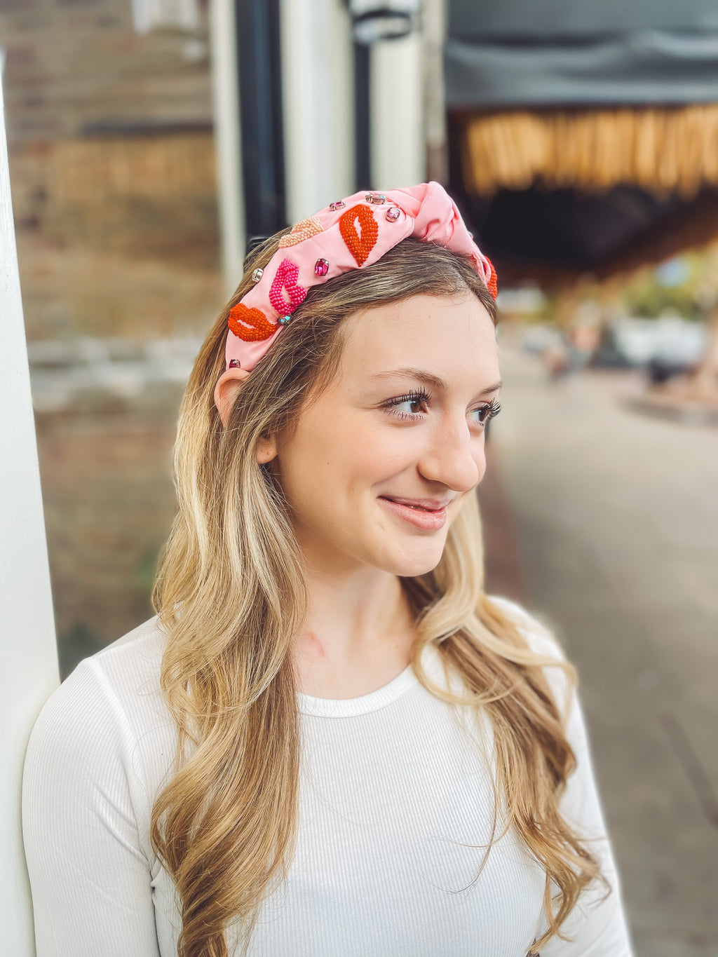 Lips headband