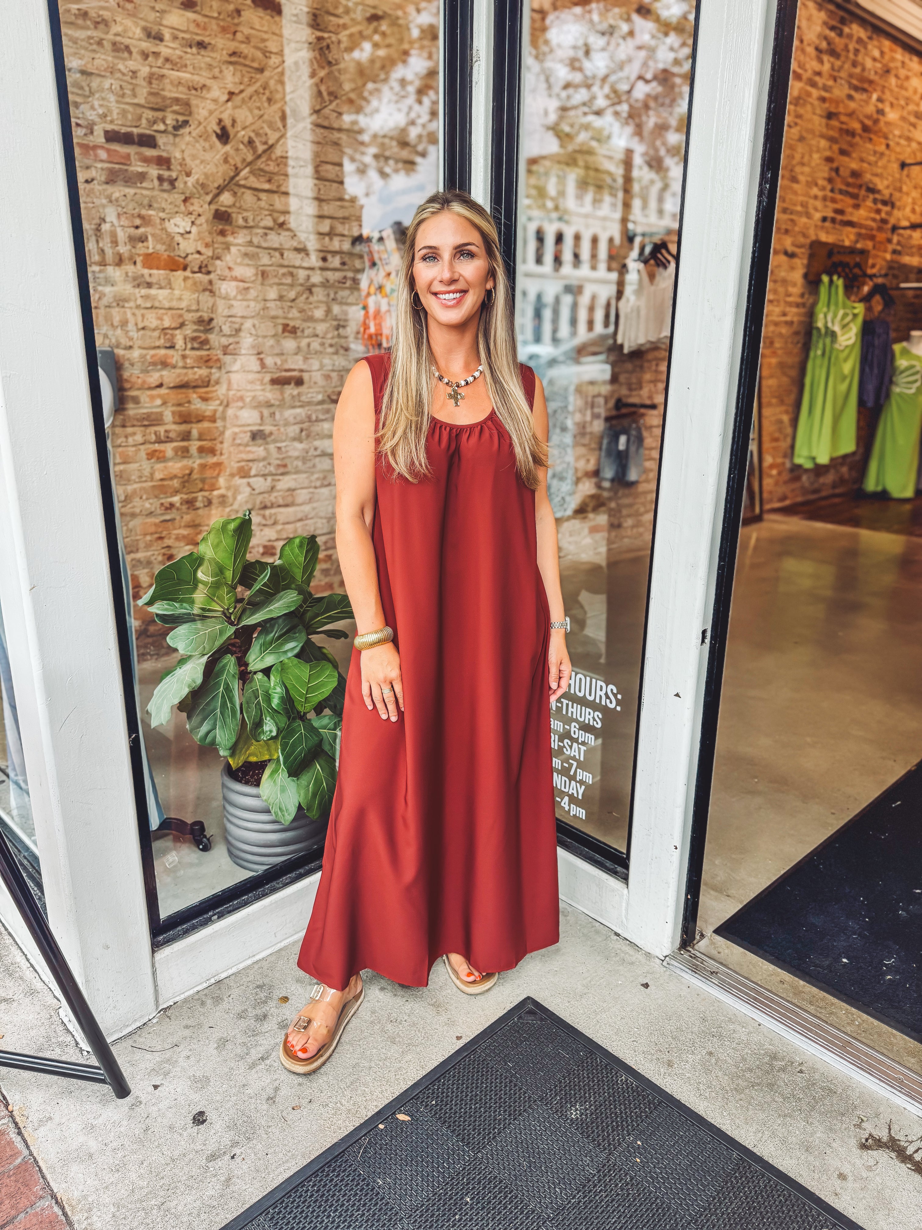 crimson maxi dress Caviar Dreams Maxi Dress