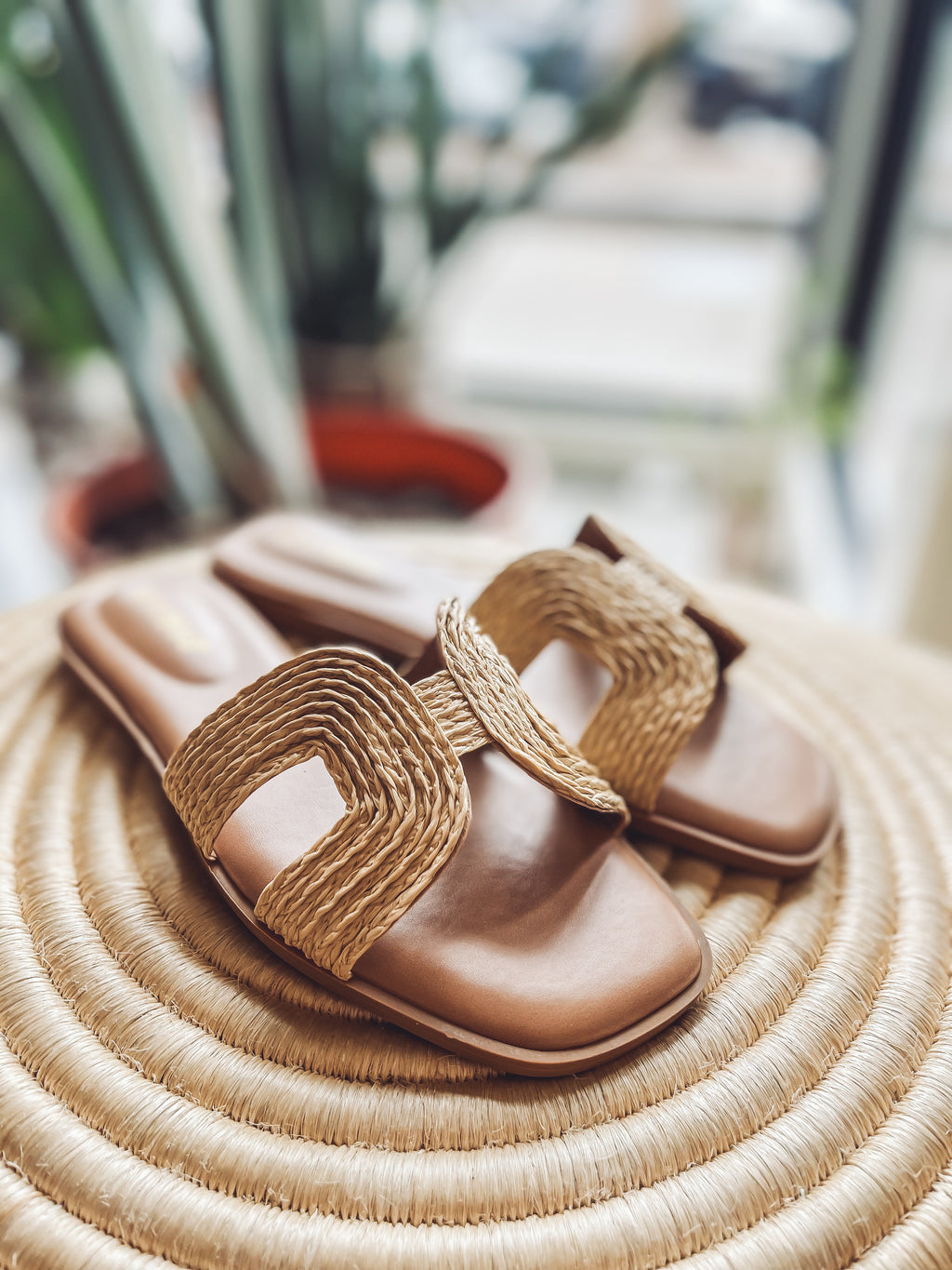 Natalie woven sandals