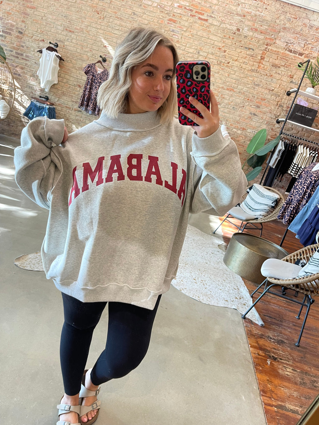 Alabama reversible sweatshirt
