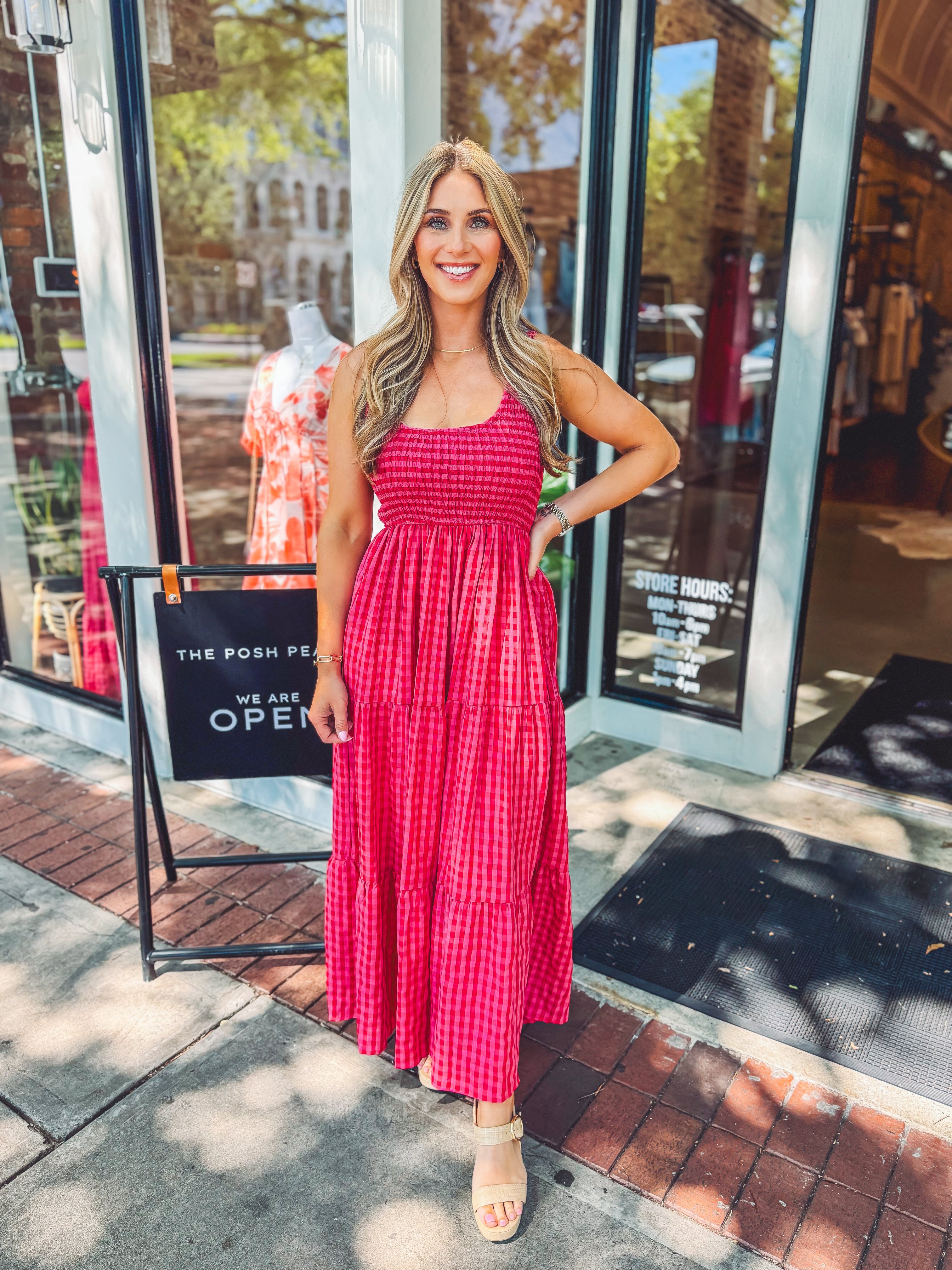 orange and white maxi dress Straight maxi dress Waya in white and orange satin