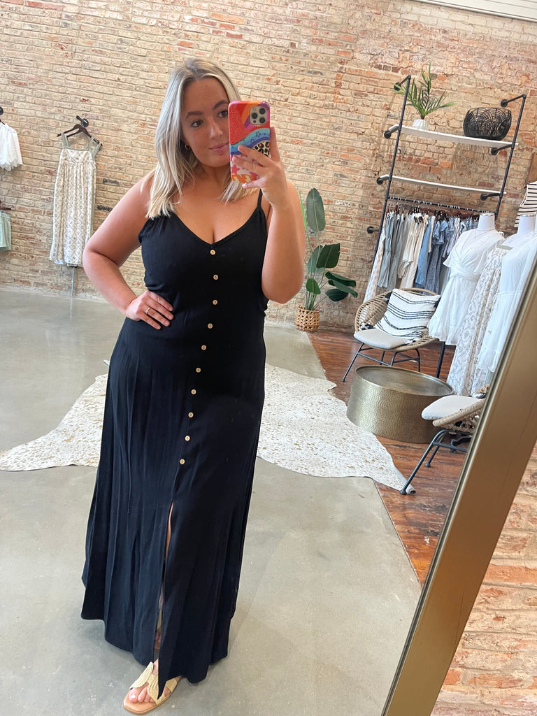 With the flow dress