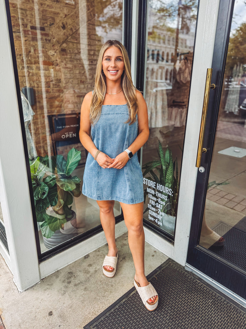 Days in denim dress