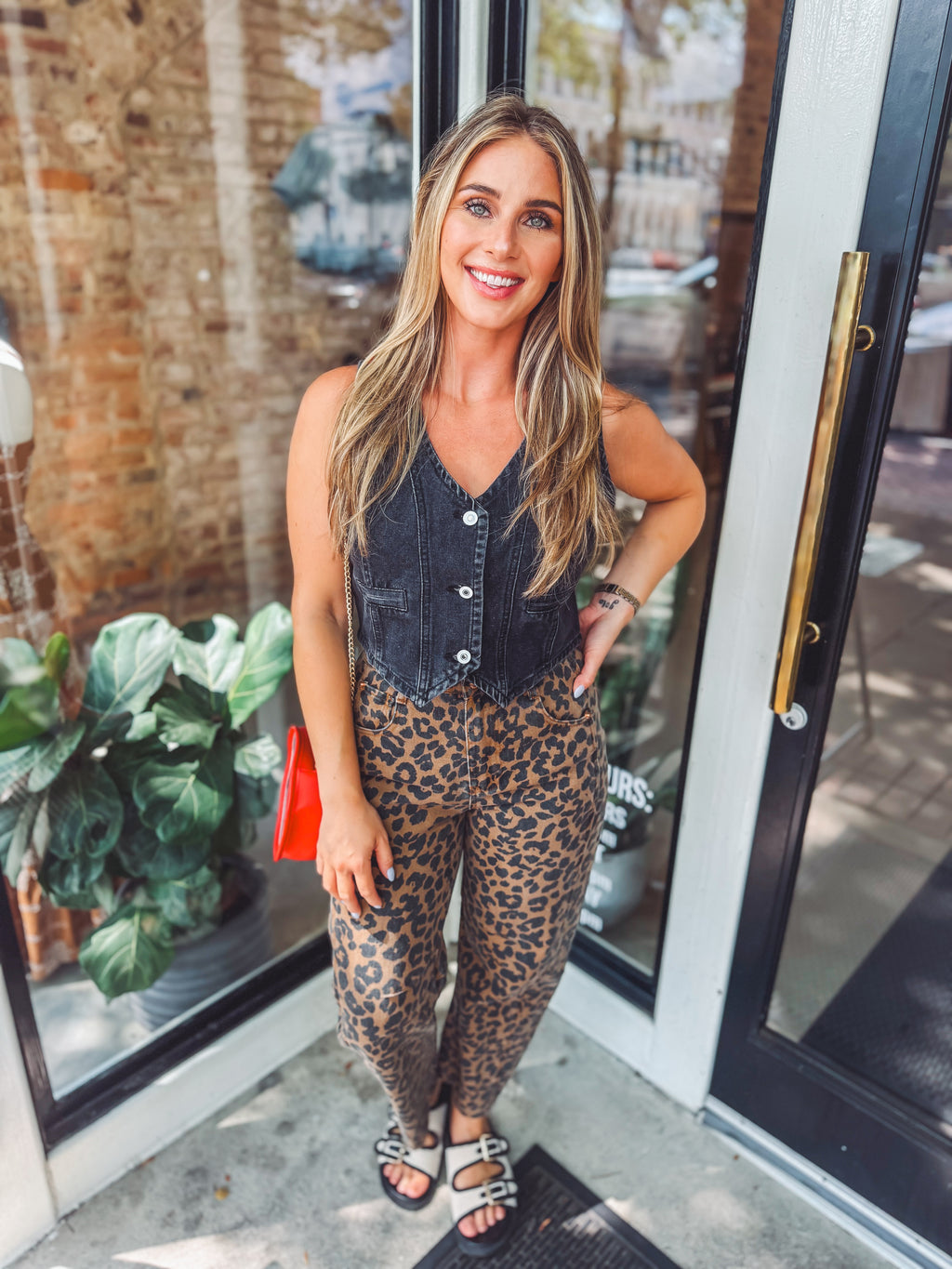 Leopard forever pants
