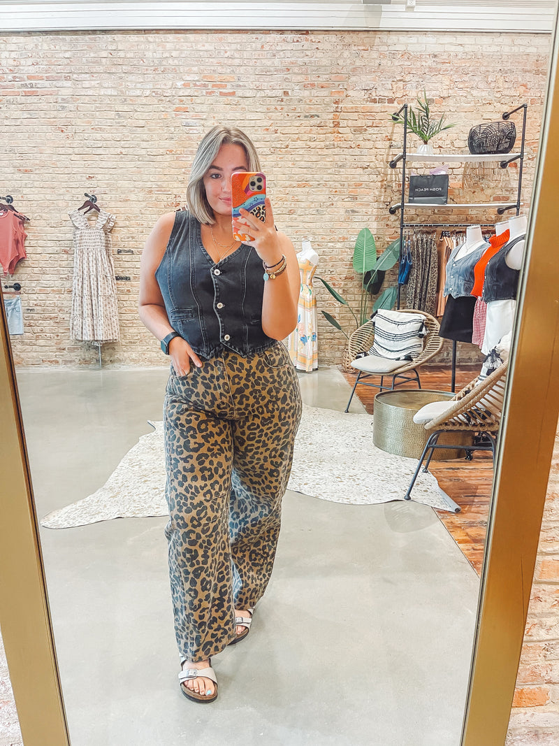 Leopard forever pants