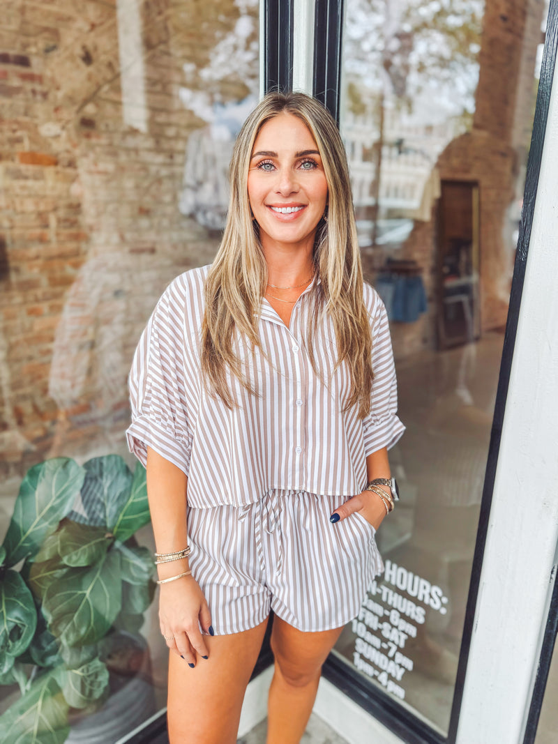 Striped all the way top