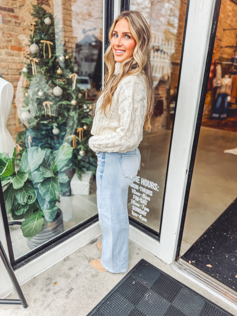 Slouchy barrel jeans