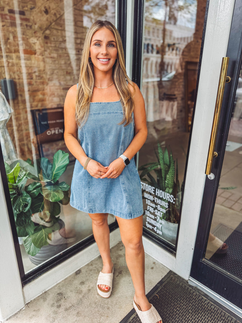 Days in denim dress