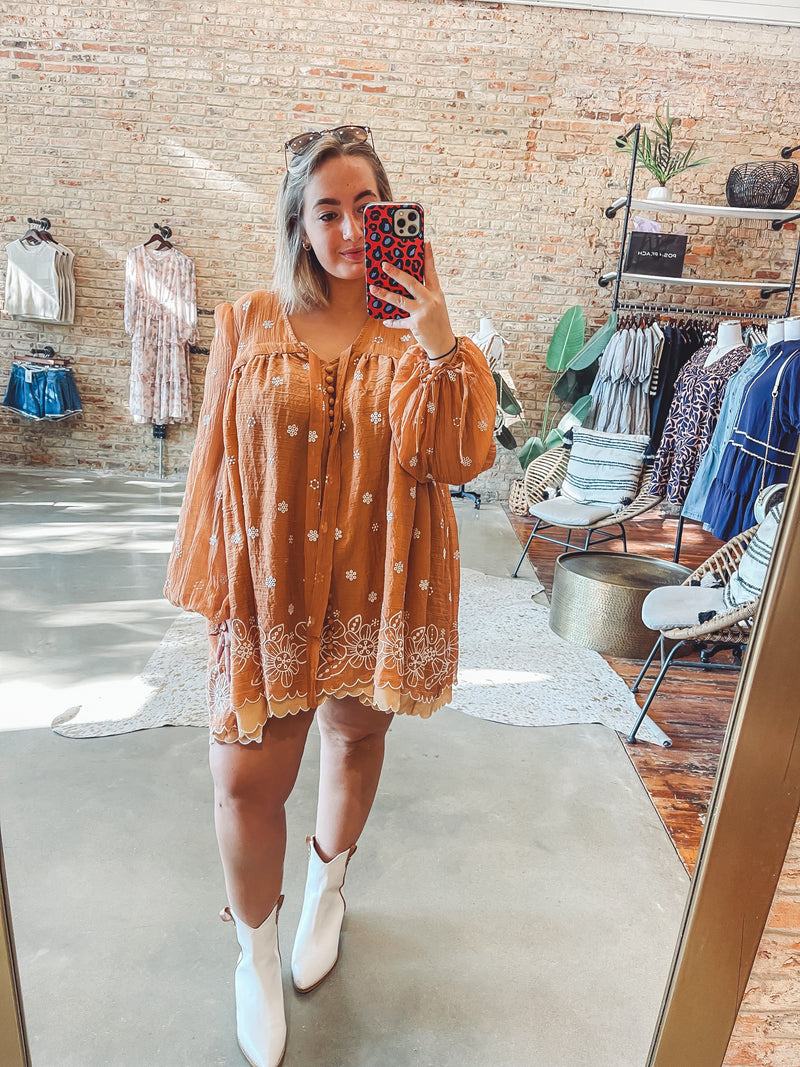 Fall in love mini dress